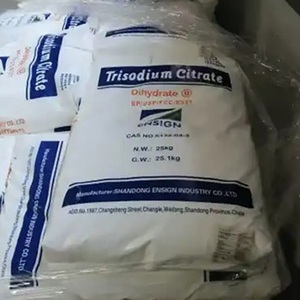 Sel organique-Poudre de citrate trisodique dihydraté de citrate de sodium BP de qualité alimentaire - Product Image 1