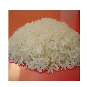 Wholesale supplier of basmati parboiled rice for cooking packaging in 5kg 10kg 20kg 25kg 50kg pp bag with handle