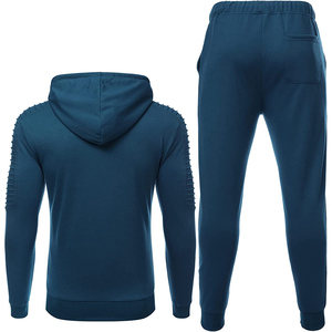 Ensemble Sweat à Capuche Personnalisé Unisexe 100% Coton Impression Personnalisée Ensemble Sweat à Capuche et Jogger Survêtement Pantalon de Survêtement Ensemble à Capuche - Product Image 2