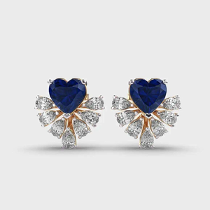 Boucles d'oreilles pendantes élégantes et délicates en diamant de laboratoire cultivé, or |   Bijoux de mode pour femmes, coupe brillante, style minimaliste moderne, certifiés IGI - Product Image 1