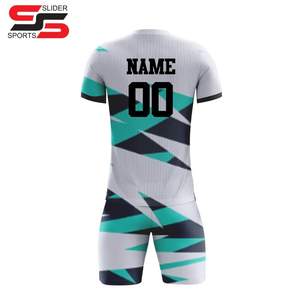 Conjunto de Uniforme de Fútbol Personalizado, Transpirable, de Manga Corta, con Impresión Sublimada - Product Image 4