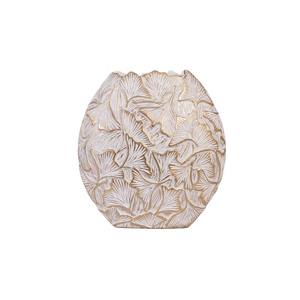 Vase à fleurs de luxe en fonte d'aluminium de table en relief de haute qualité pour la maison et les occasions pour les cadeaux de mariage - Product Image 6