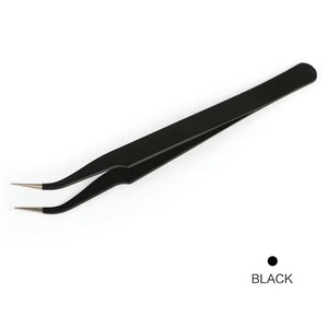 Pince à cils de précision, outil de beauté en acier inoxydable, pointe pointue, placement précis des extensions de cils, utilisation professionnelle, durable - Product Image 3