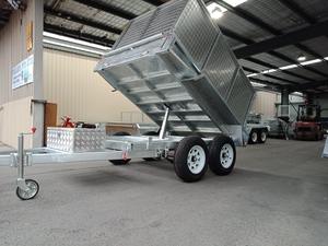 Remolque agrícola de calidad de 1 a 10 toneladas, remolque montado en tractor, remolque de granja volquete - Product Image 3