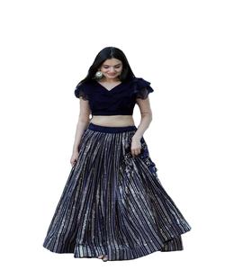 Lehenga Choli al por mayor: elegancia a granel para minoristas: explore nuestra colección exclusiva para tiendas de ropa de mujer. - Product Image 1