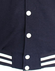 Blouson universitaire décontracté pour l'université, doublure en coton, col montant, taille XL, tissu tricoté, hiver, séchage rapide, respirant, écologique - Product Image 3