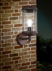 Lámpara de pared de óxido de tanaro E27 IP44 (Trio Lighting 202360124) - Product Image 3