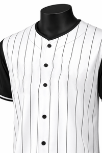 Black Raglan Sleeve Button V-neck Double Strap <b>Baseball</b> Shirt Custom Name Number Team Uniform Breathable Custom White Jerseys - Product Image 2