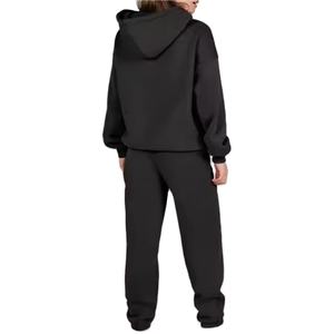 New Arrivals Breathable Printed Women's Two-Piece Set Fleece Heavyweight Terry sweatsuit <b>Ladies</b> Tracksuits for Winter 2026 - Product Image 6