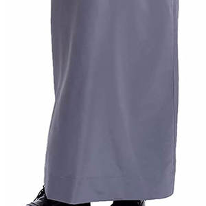 Thobe arabe Jubbah en polyester confortable pour hommes, XXL, longue abaya avec logo personnalisable, vêtements islamiques pour adultes musulmans - Product Image 4