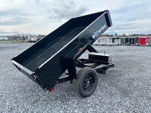 Remorque benne basculante 5 x 8 avec porte de distribution 5K, modèle 2024 – Disponible pour les agriculteurs et les entrepreneurs recherchant la durabilité - Product Image 4