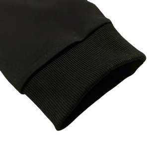 Sudadera con capucha y cremallera de lana de punto Multicolor de gran tamaño para mujer, sudadera de invierno con forro bordado, diseño impreso informal - Product Image 5