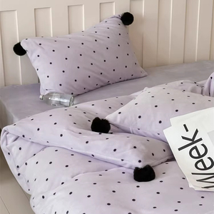Set di biancheria da letto invernale <span class=keywords><strong>in</strong></span> peluche stile crema-copripiumino <span class=keywords><strong>in</strong></span> pile di corallo e lenzuolo di <span class=keywords><strong>flanella</strong></span> - Product Image 1