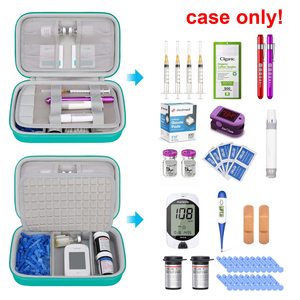 Rực rỡ tùy chỉnh không thấm nước máu glucometer Meter cứng EVA trường hợp công cụ cho du lịch EVA glucometer trường hợp cho ACCU-CHEK - Product Image 3