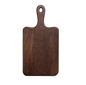 Planche à découper de cuisine en bois d'acacia fabriquée à la main conception de branche unique taille et forme personnalisées Homeware œuvre d'art - Product Image 1