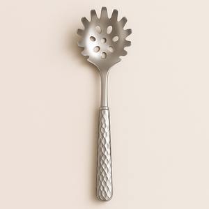 Marteau manche en acier cuillère à pâtes en acier inoxydable nouilles serveur griffe Spaghetti ustensile de service bol solide outil de cuisine de qualité alimentaire - Product Image 4