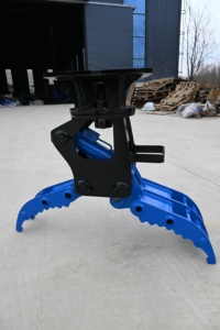 Pinza Hidráulica para <span class=keywords><strong>Troncos</strong></span> <span class=keywords><strong>de</strong></span> <span class=keywords><strong>Madera</strong></span> para Excavadora, Suministro <span class=keywords><strong>de</strong></span> Fábrica, en Oferta - Product Image 2