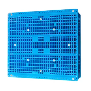 durable large hdpe heavy duty returnable stackable double face plastic pallets for sale