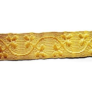 ลูกไม้ทองแท่งหรูหราพร้อมลูกปัดลูกไม้ฝรั่งเศสโพลีเอสเตอร์/ คอตตอนเป็นมิตรกับสิ่งแวดล้อมสำหรับขอบผ้าและงานหัตถกรรมที่หรูหรา - Product Image 4