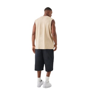 Camiseta sin Mangas de Diseño Personalizado con Logotipo, 100% Poliéster, Deportiva, de Secado Rápido, para Verano, Moda Urbana, Transpirable, para Hombre - Product Image 4