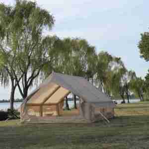 Grote Automatische Draagbare & Opvouwbare Opblaasbare Tent Met Luchtpomp Vier Seizoen 4-persoons Campingtent Voor Buitenglamping - Product Image 2