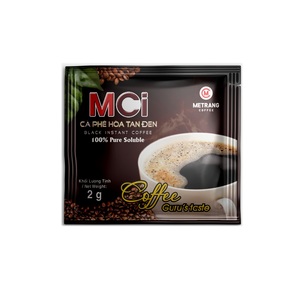 Marque privée 1-en-1 café instantané saveur de crème caféinée soluble dans l'humidité à faible teneur en caféine emballage de boîte de caractéristique amincissante du Vietnam - Product Image 4