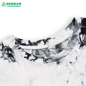 เสื้อยืดผู้ชาย Behram International แบบเปล่า สำหรับสกรีนลายกราฟิก ผ้าฝ้าย 100% ทรงโอเวอร์ไซส์ หลวม สวมใส่สบาย หนัก 200 กรัม เป็นมิตรกับสิ่งแวดล้อม - Product Image 6