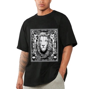 Camisetas Blancas al por Mayor para Hombre, Personalizables, 100% Algodón, con Estampado Gráfico de Calavera, Manga Raglán, Casuales, de Talla Grande - Product Image 2
