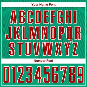 Uniforme de football à manches longues par sublimation personnalisée maillot de football d'entraînement et ensemble d'uniformes de football courts rouges et blancs - Product Image 2