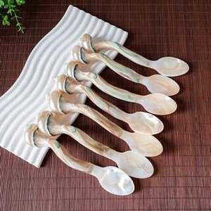 CUCHARAS Cubiertos de estilo animal único Cuchara de cuerno de búfalo de buey natural pulido Diseño único para Decoración de mesa de restaurante - Product Image 3