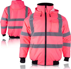 OEM ODM chaquetas de seguridad reflectantes al por mayor de alta calidad de invierno cálido trabajador chaqueta de seguridad personalizado trabajador barato abrigo de seguridad OEM - Product Image 5