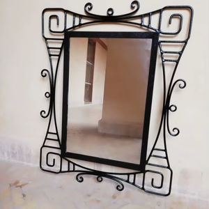 <b>Silver</b> mosaic <b>mirror</b>,round mosaic <b>mirror</b> - Product Image 1