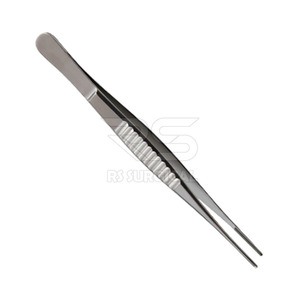 Pinzas quirúrgicas TC manuales de 15cm pinzas de tejido rectas de acero inoxidable para uso dental reutilizables con certificación CE - Product Image 3