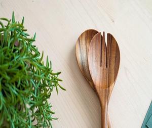 Cuillère en bois Cuillère en bois japonaise naturelle Cuisine Cuisson Cuillère en bois saine de f s international - Product Image 4