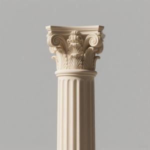 Customized GFRC Concrete Roman <strong>Columns</strong> Waterproof Outdoor Cement Pillars - Product Image 3