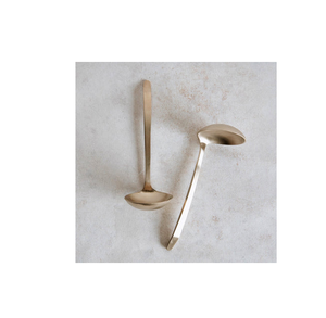 Cubiertos de sopa de latón únicos de alta calidad y 2 tamaños diferentes con la mejor caja fuerte saludable pulida - Product Image 2