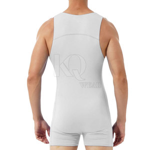 Prix de gros, haute qualité, léger, sangle réglable, design personnalisé, justaucorps de lutte - Product Image 3