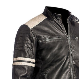 Chaqueta de Motociclista de Cuero Genuino de Fabricante Líder, Proveedor Directo de Fábrica, Chaqueta de Motociclista para Hombre - Product Image 5