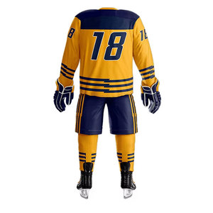 Uniforme de Hockey sobre Hielo Personalizado 2026, Ligero, Mangas Largas, Transpirable, Cómodo, Poliéster de Alta Calidad, Ropa Deportiva - Product Image 3