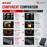 SE-3000 3000W 13.8V 14.6V 27.6V 29.2V 41.4V 43.8V 55.2V 58.4V Carga de Baterías de Plomo-Ácido y Baterías de Litio Hierro Fosfato