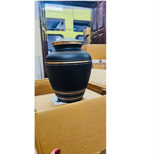 Urna Funeraria de Metal de Diseño Único, Capacidad de 220 Pulgadas Cúbicas, Diseños Personalizables, Estilo Americano, Artículos Funerarios - Product Image 1