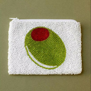 Monedero bordado con cuentas de lentejuelas - Product Image 1