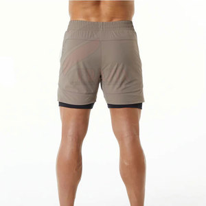 Pantalones Cortos Deportivos Ligeros para Hombre, Pantalones Cortos de Fitness de Doble Capa, Pantalones Cortos de Gimnasio de Secado Rápido, Pantalones Cortos de Ejercicio de Doble Capa para Hombre - Product Image 3