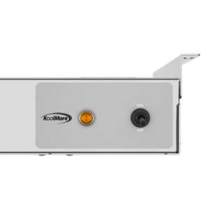 Chauffe-plats commercial en acier inoxydable de 72 pouces à haute puissance, 120 V, 1725 W, avec commandes à bascule certifiées NSF, pour maintien au chaud - Product Image 6