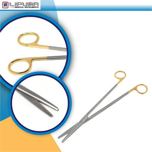 Tijeras Metzenbaum T/C rectas Premium de 9 pulgadas, instrumentos quirúrgicos manuales de acero inoxidable de alta calidad para cortar Mol - Product Image 3