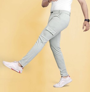 2025 nuevo diseño personalizado para hombre táctico Cargo pantalones al aire libre suelto ajuste poliéster Multicolor alta moda pantalones de trabajo - Product Image 2