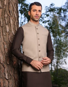 Haute qualité Slim Fit pakistanais Kurta Shalwar Kameez nouveauté haute qualité hommes Shalwar Kameez à vendre - Product Image 5