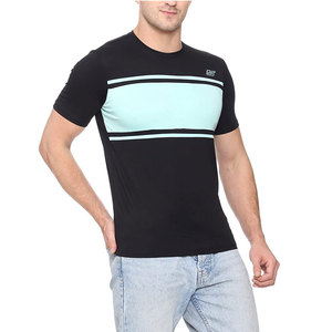 Camiseta DE HOMBRE CON CUELLO 0, 100% algodón, cuello de manga corta, suave, cómodo, bordado personalizado, logotipo, serigrafía, bajo MOQ - Product Image 2