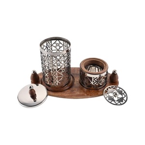 High Quality Mini Hollow Bakhoor Arabic Carbon <b>Incense</b> <b>Burner</b> Metal <b>Holder</b> Daily & Holiday Aromatic Dubai <b>Incense</b> <b>Burner</b> - Product Image 2