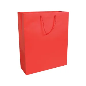 Borse di Carta Promozionali Personalizzate con Laminazione Opaca per Negozi - Product Image 4